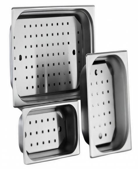 Сливная вставка к GN 1/3 (дренаж), нерж. Gastromix