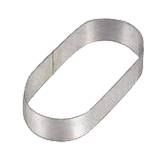 Форма кондитерская 270х135х70мм Овал Спика нерж.