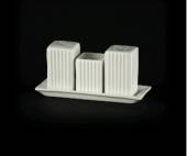 Набор для специй фарфор с+п+з Chan Wave (Quadro) ivory LQ-QSP0002/2 фк0328. Набор для специй фарфор с+п+з Chan Wave (Quadro) ivory LQ-QSP0002/2 фк0328.