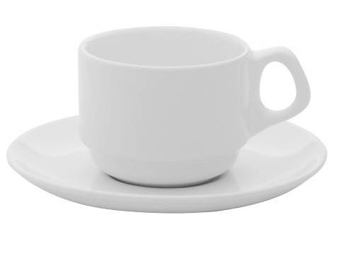 Чайная пара (чашка 220мл и блюдце 16см) Oxford M07B/E06D-9001