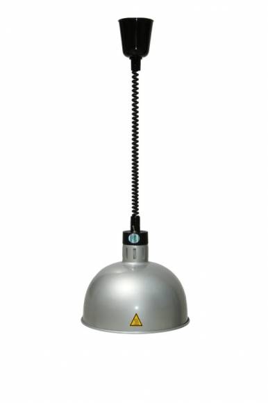 Лампа инфракрасная 290мм Hurakan HKN-DL750 серебряный цвет 213455