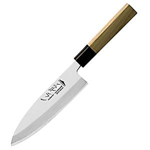 Нож дэба для разделки рыбы 390/240мм Paderno сталь, дерево 18280-22