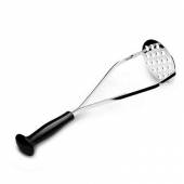 Толкушка-картофелемялка 250мм нерж. пластиковая ручка 3042