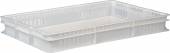Контейнер для теста 600*400* 75 мм. перфорир. сплошное дно, морозостойкий, белый Контейнер для теста 600*400* 75 мм. перфорир. сплошное дно, морозостойкий, белый