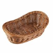 Корзина для хлеба овальная 250*150*80мм, полиротанг Maco WB2515