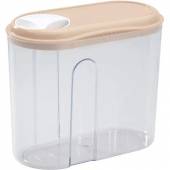 Контейнер для хранения сыпучих продуктов с крышкой полипроп. 1л (Рестола) 431250707