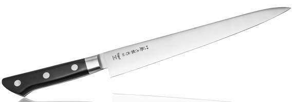 Нож для тонкой нарезки Tojiro Western Knife 270мм сталь VG-10 3 слоя, рукоять пластик F-806