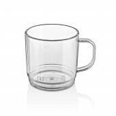 Кружка 250 мл. 75 мм. h=75 мм. поликарбонат, прозрачн. штабелир. GP 77160 Кружка 250 мл. 75 мм. h=75 мм. поликарбонат, прозрачн. штабелир. GP 77160