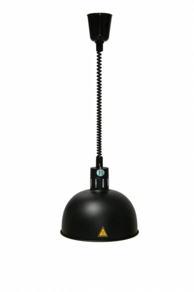 Лампа инфракрасная 290мм Hurakan HKN-DL750 черный цвет 213453