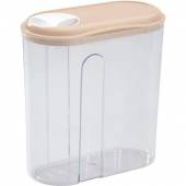 Контейнер для хранения сыпучих продуктов с крышкой полипроп. 1.5л (Рестола) 431250807