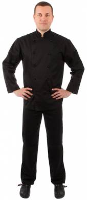 Брюки повара летние р-р 46 черные 00200  со216 Брюки повара летние р-р 46 черные 00200  со216