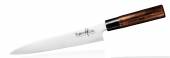 Нож для тонкой нарезки Tojiro ZEN 210мм сталь VG-10 3 слоя, рукоять дерево FD-569 Нож для тонкой нарезки Tojiro ZEN 210мм сталь VG-10 3 слоя, рукоять дерево FD-569
