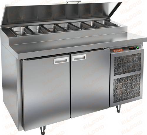 Стол холодильный для пиццы Hicold PZ1-11GN (1/3) Стол холодильный для пиццы Hicold PZ1-11GN (1/3)
