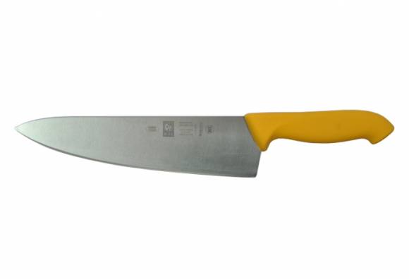 Нож поварской 250/395 мм "Шеф" Icel (HoReCa) желтый 28300.HR10000.250