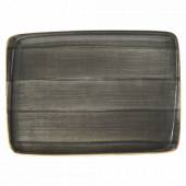 Тарелка прямоугольная 36х25см фарфор Moove Aura Space Bonna ASCMOV41DT b