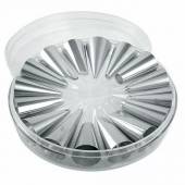 Набор кондитерских насадок 16 шт, Proff Cuisine TIP-AT-16/001