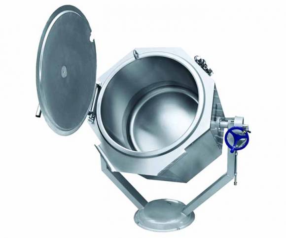 Котел пищеварочный Abat КПЭМ-160-ОР ручной привод, без миксера