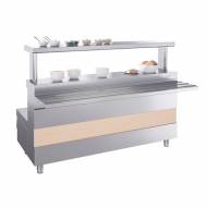 Мармит 1-х блюд 3-конф. М1-3.1500-02-О Atesy (Ривьера) (1500мм) с отверстием под полку Мармит 1-х блюд 3-конф. М1-3.1500-02-О Atesy (Ривьера) (1500мм) с отверстием под полку