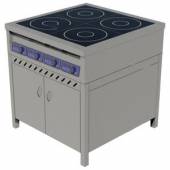 Плита индукционная ЦМИ ПИ-4 на закрытой подставке, 2 двери Плита индукционная ЦМИ ПИ-4 на закрытой подставке, 2 двери