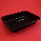 Контейнер под запайку PP 187X137X36 черный, 480 шт