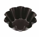 Форма для выпечки бриошей; сталь, антиприг.покр.; D=100, H=34мм; черный 04147336 Paderno 47724-10 Форма для выпечки бриошей; сталь, антиприг.покр.; D=100, H=34мм; черный 04147336 Paderno 47724-10