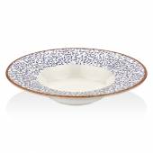 Тарелка для пасты,супа 480 мл 280мм фарфор Tinta Edera By Bone TN-ED-GT-28-CK /6/ Тарелка для пасты,супа 480 мл 280мм фарфор Tinta Edera By Bone TN-ED-GT-28-CK /6/