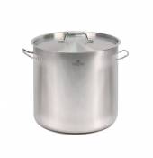 Котел нерж. 40л Luxstahl кт184 (d=40см h=33см) Котел нерж. 40л Luxstahl кт184 (d=40см h=33см)