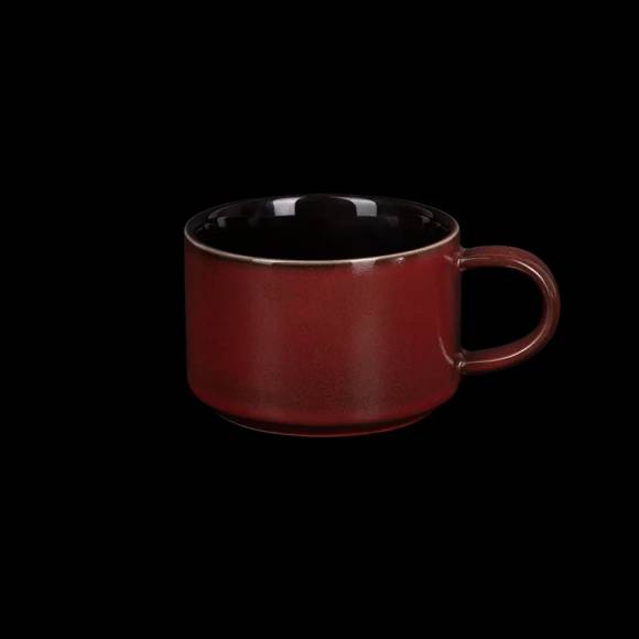 Чашка чайная 260мл, красный Corone Cocorita [XSY2901] фк8966
