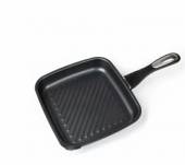 Сковорода-гриль 26*24 см, h 3,5 см, углеродистая сталь с антипригарным покрытием, индукция, P.L. Pro