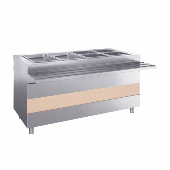 Мармит 2-х блюд паровой без гастроемкостей М2-1500-02-ПО Atesy (Ривьера) (1500мм)