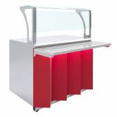 Прилавок нейтральный с верхней полкой Origami Luxstahl ПНП (С) -1200 Premium Прилавок нейтральный с верхней полкой Origami Luxstahl ПНП (С) -1200 Premium