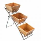 Горка- этажерка сервировочная на три блюда 60*25*45 P.L. Proff GU-ARCHIBAM-CB Горка- этажерка сервировочная на три блюда 60*25*45 P.L. Proff GU-ARCHIBAM-CB