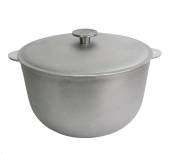 Казан литой алюминиевый 2л Биол К0200 с крышкой 