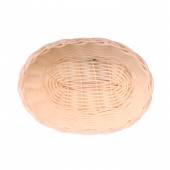 Корзина для хлеба овал. 18*12*6 см. бежевая полиротанг MGprof 69477 Корзина для хлеба овал. 18*12*6 см. бежевая полиротанг MGprof 69477