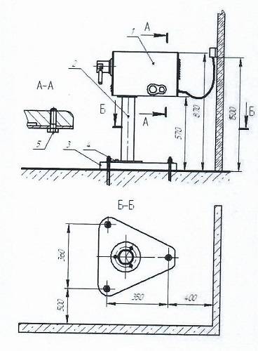 Подставка П-01 для УКМ Подставка П-01 для УКМ