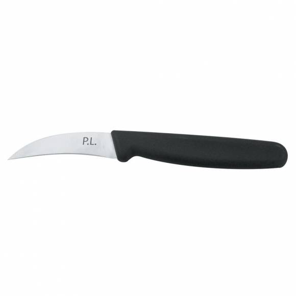 Нож 70мм для чистки овощей ручка пластик черная Proff Cuisine KB07-70YD-BK101-RE-P