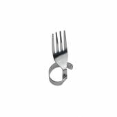 Держатель для ценников и табличек нерж. на подставке d=4,5 см. h=9 см. MGSteel