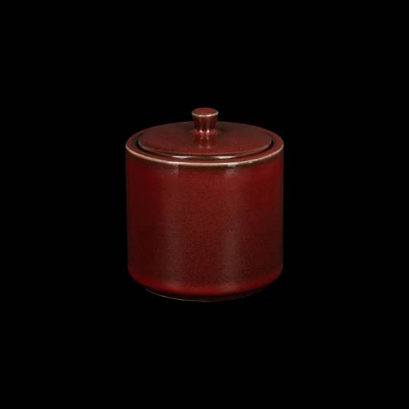 Сахарница с крышкой 250мл, красный Corone Cocorita [XSY2337] фк8972