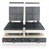 Вафельница Hurakan HKN-GED2M двойная (для 8 бельгийских вафель) Вафельница Hurakan HKN-GED2M двойная (для 8 бельгийских вафель)