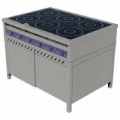 Плита индукционная ЦМИ ПИ-6 на закрытой подставке, двери-купе Плита индукционная ЦМИ ПИ-6 на закрытой подставке, двери-купе