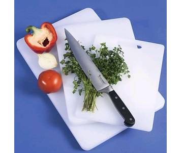 Доска разделочная 250х150х10мм белая полипропилен MGSteel 1714 Доска разделочная 250х150х10мм белая полипропилен MGSteel 1714