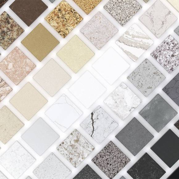 Столешница 400х500 (140095)  из искусственного камня Кварц (R538 Горы кавказа Аварус)