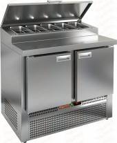 Стол холодильный для пиццы Hicold PZE1-11/GN (1/3) агрегат внизу Стол холодильный для пиццы Hicold PZE1-11/GN (1/3) агрегат внизу