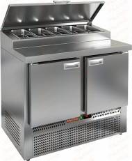 Стол холодильный для пиццы Hicold PZE1-11/GN (1/3) агрегат внизу Стол холодильный для пиццы Hicold PZE1-11/GN (1/3) агрегат внизу