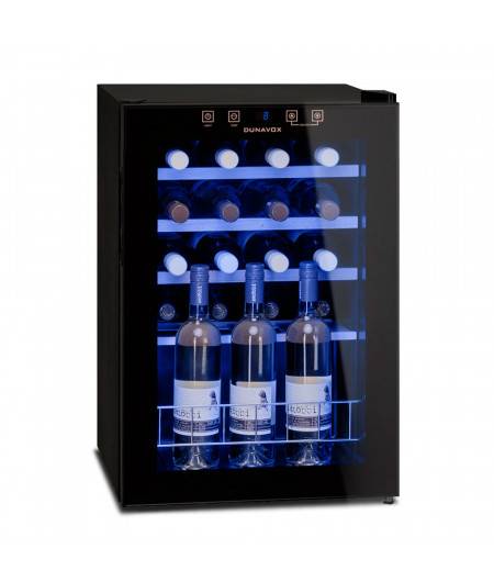 В Винный шкаф Dunavox DXFH-20.62 1 температурная зона В Винный шкаф Dunavox DXFH-20.62 1 температурная зона