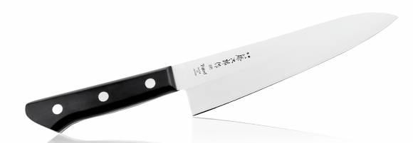Нож Шеф Tojiro Western Knife 180мм сталь VG10 37 слоев, рукоять пластик F-332