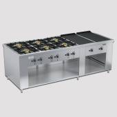 Плита газовая ПРГ-IIA-10-2 Maxi 8257	 Плита газовая ПРГ-IIA-10-2 Maxi 8257