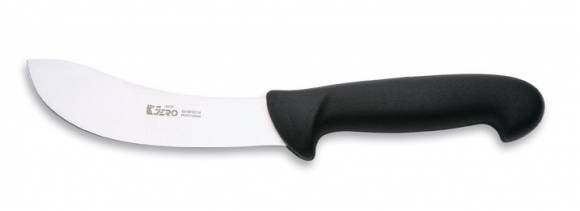 Нож шкуросъемный 160мм PRO Jero черная рукоять 1415P3