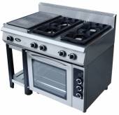 Плита с комбинированной пов-тью  Гриль Мастер Ф6ЖТЛСПДГ(п) (1+4) с духовкой 13072 Плита с комбинированной пов-тью  Гриль Мастер Ф6ЖТЛСПДГ(п) (1+4) с духовкой 13072