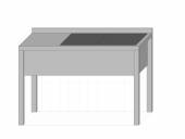 СП2ВМ стол производственный с 2-мя ваннами 1800*600*850 гл.350 мм с бортом СП2ВМ стол производственный с 2-мя ваннами 1800*600*850 гл.350 мм с бортом